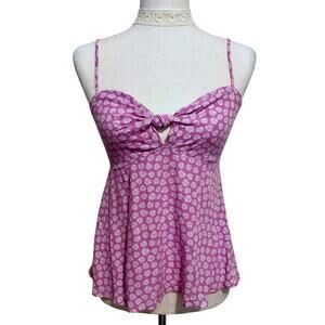 Hippie Rose NWT Orchid Floral Tank Top Juniors S